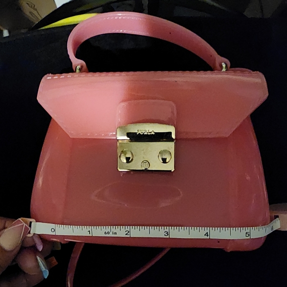 Furla Jelly Mini Satchel Candy Pink - Picture 13 of 16